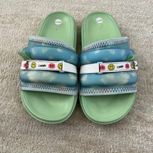 Jordan x J Balvin Super Play Slides Sandals Shoes 10