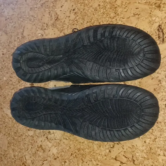 JSport By Jambu Women's Elenor Black Faux Suede Side Zip Shoes Size 8 NEW