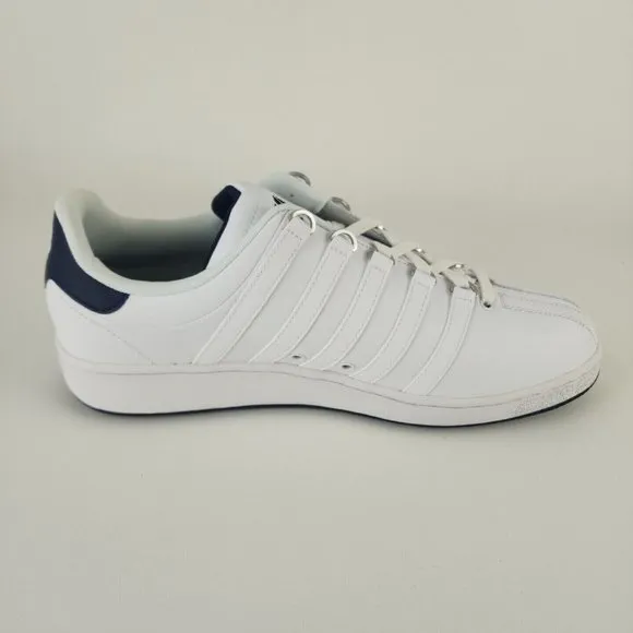 K-Swiss Mens Classics Shoes Sneakers Leather Athletic White Black