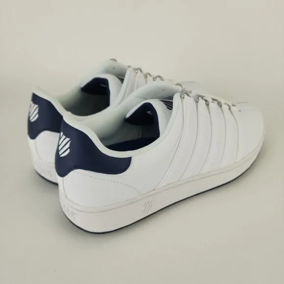 K-Swiss Mens Classics Shoes Sneakers Leather Athletic White Black