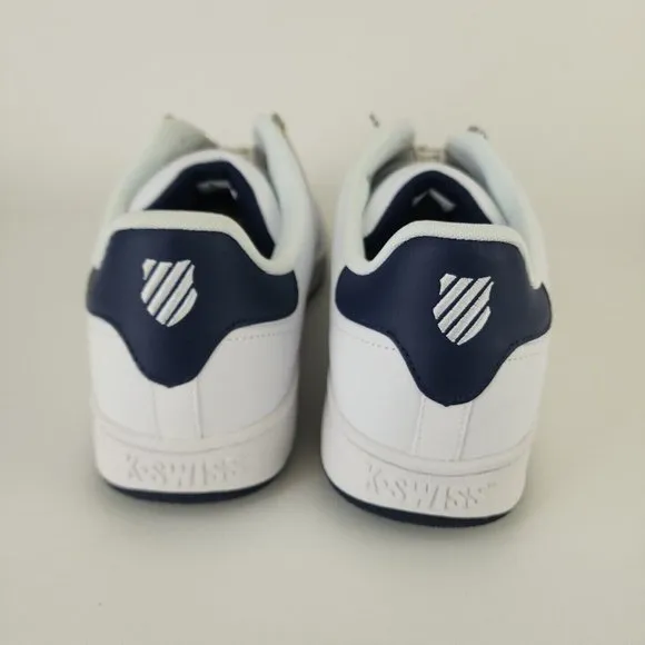 K-Swiss Mens Classics Shoes Sneakers Leather Athletic White Black