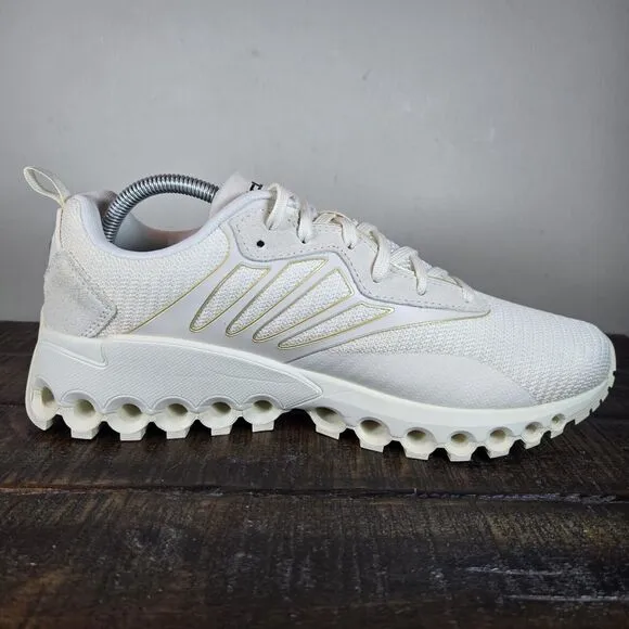 K-Swiss TUBES SPORT X MCLAREN Athletic Shoes Mens Size 9.5 Cream 08719-106-M