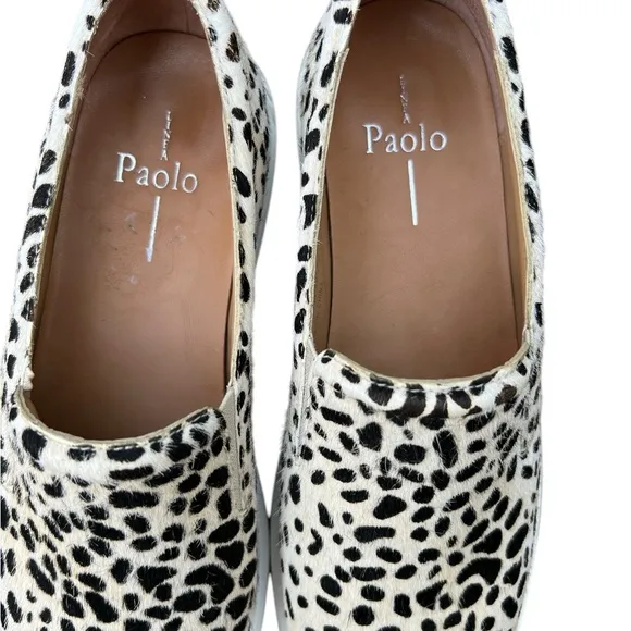 Kai Genuine Calf Hair Platform Sneaker “Paolo” Like New Sz 8