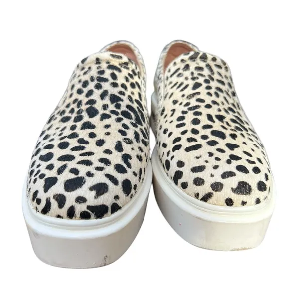 Kai Genuine Calf Hair Platform Sneaker “Paolo” Like New Sz 8