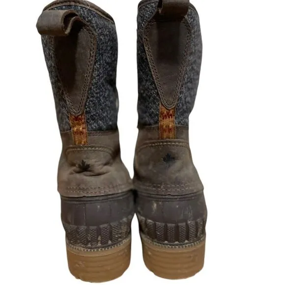 Kamik SIENNA2 Mid Calf Water Resistant 3M Thinsulate Snow Boots Women's Size 8