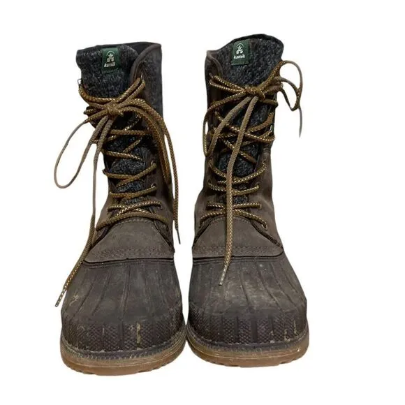 Kamik SIENNA2 Mid Calf Water Resistant 3M Thinsulate Snow Boots Women's Size 8