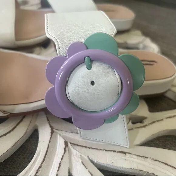 Kate Spade Tabi Flower Sandals Shoes Women’s 6 NEW