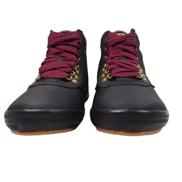 Keds Women's Water-Resistant Canvas Scout II Black Boots Size 7.5W
