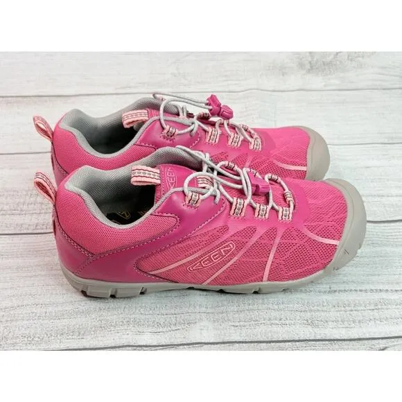 KEEN Girl’s Chandler 2 CNX Casual Sneakers for Kids Size 4 Pink