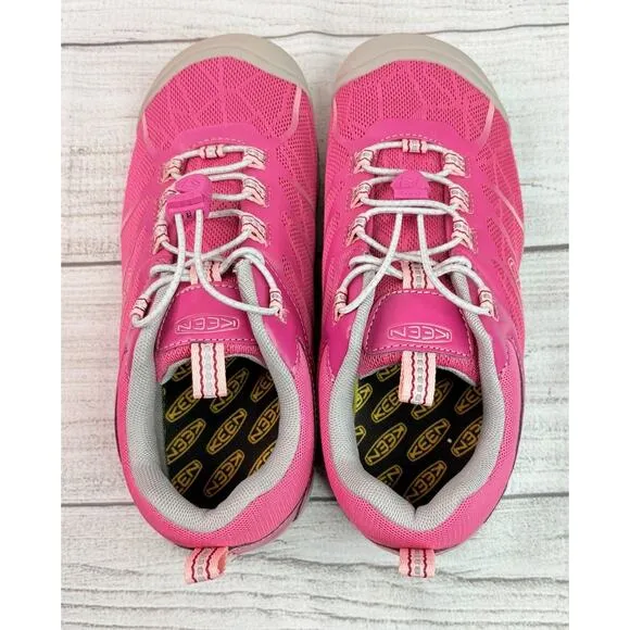 KEEN Girl’s Chandler 2 CNX Casual Sneakers for Kids Size 4 Pink