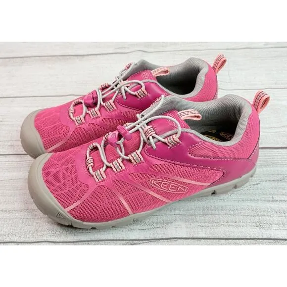 KEEN Girl’s Chandler 2 CNX Casual Sneakers for Kids Size 4 Pink
