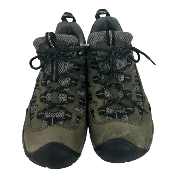 Keen Lace-up Olive Green Men's Hiking Shoes | Approximate Size 11