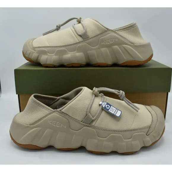 Keen Mens Size 11.5 Hypowser Crushback Plaza Taupe Slip On Shoes