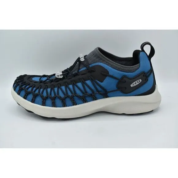 Keen Mens Size 9.5 Uneek Mykonos Blue Black Sneakers Shoes