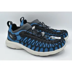 Keen Mens Size 9.5 Uneek Mykonos Blue Black Sneakers Shoes