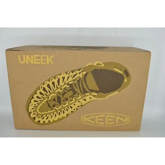 Keen Mens Size 9.5 Uneek Mykonos Blue Black Sneakers Shoes
