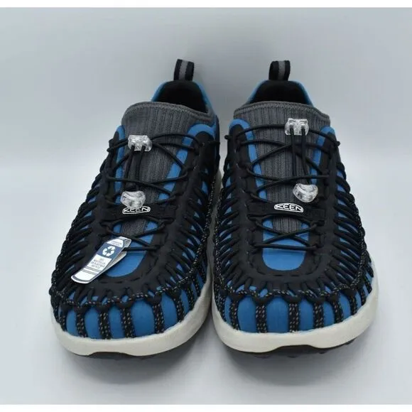Keen Mens Size 9.5 Uneek Mykonos Blue Black Sneakers Shoes