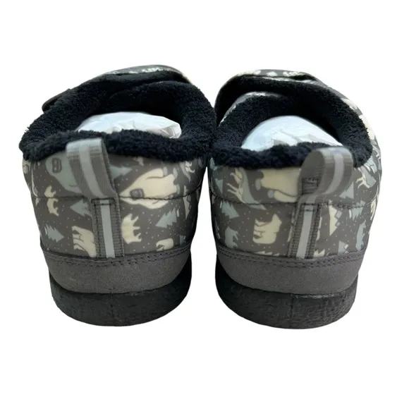 Keen NEW Howser Low Wrap Yeti Size Youth 4 Grey Star/White Puffer Quilted Shoes
