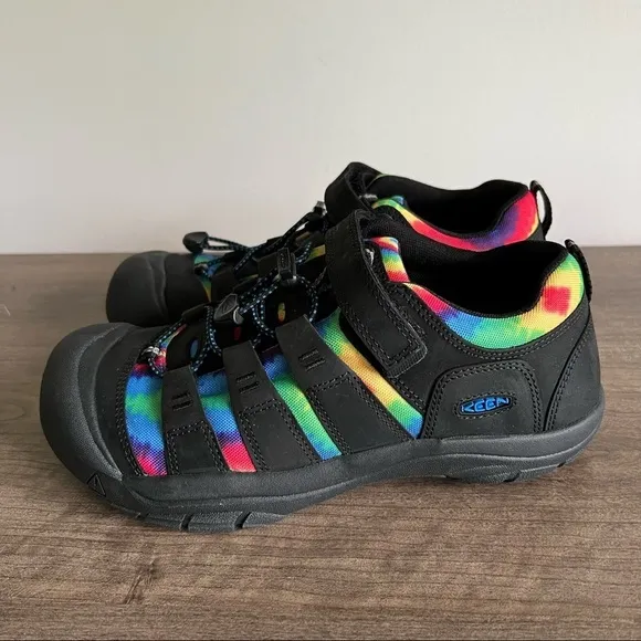 Keen Newport Big Kids' Original Tie Dye Sandals Size 6 #987