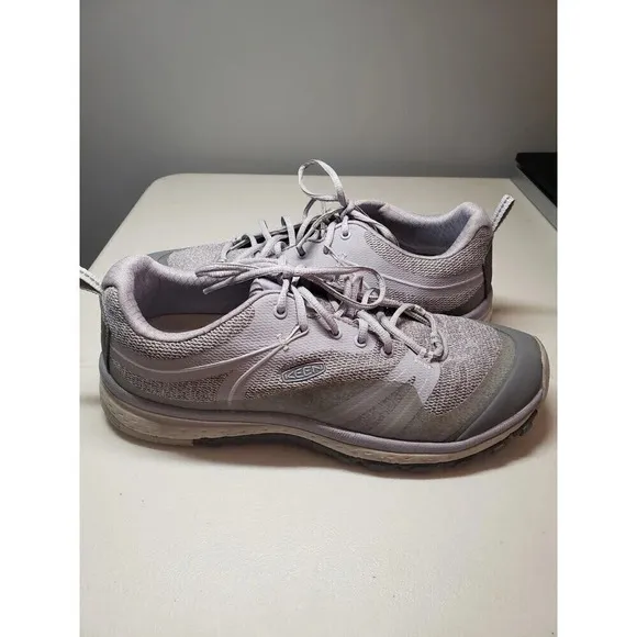 Keen Sneakers Womens Size 9.5 Terradora Gray Lavender Lace Up Hiking Shoes