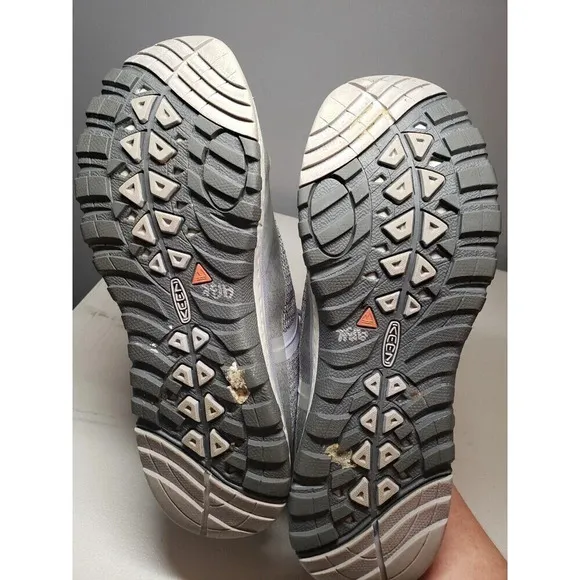 Keen Sneakers Womens Size 9.5 Terradora Gray Lavender Lace Up Hiking Shoes