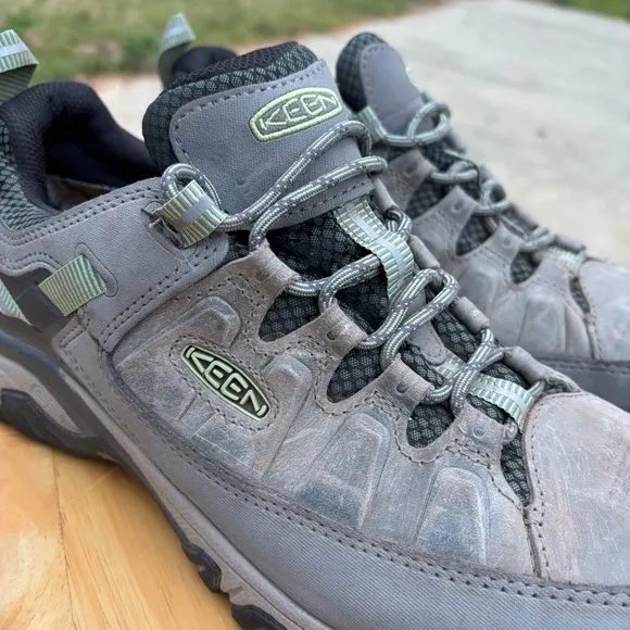 Keen Targhee II Low WP Women’s Size 11 Bleacher/Duck Green Hiking Shoes
