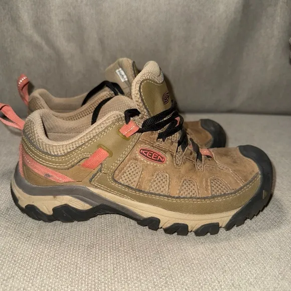 Keen Targhee Vent 1018582 Sandy/Cornstalk Hiking Shoes Lace up Women's Size 7