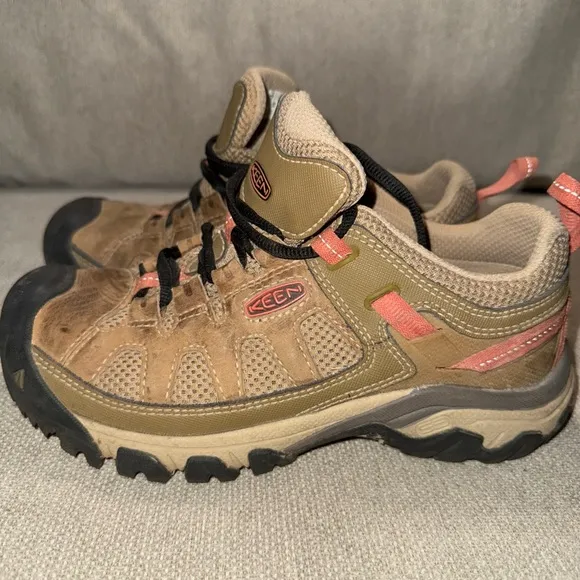 Keen Targhee Vent 1018582 Sandy/Cornstalk Hiking Shoes Lace up Women's Size 7