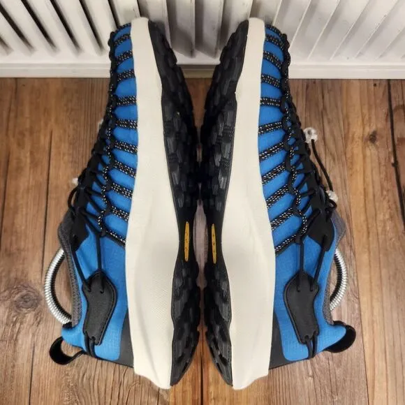 Keen Uneek SNK 1026586 Men Sz 8.5 Blue Black Outdoors Cord Hiking Sneakers Shoes