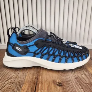 Keen Uneek SNK 1026586 Men Sz 8.5 Blue Black Outdoors Cord Hiking Sneakers Shoes