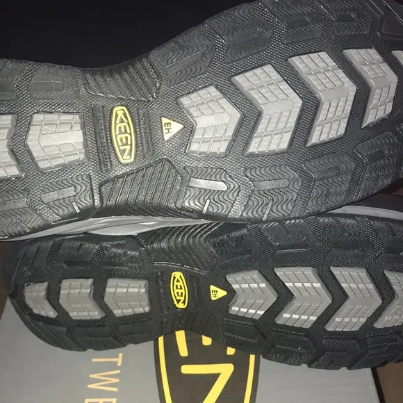 Keen Utility Footwear Women’s 9.5 Flint II Sport Dark Blue &amp; Black Work Shoes