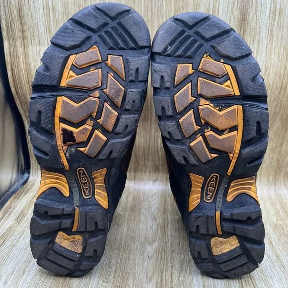 Keen Utility Pittsburgh Men's Size 15 Brown Leather Work Hiking Boots Shoes