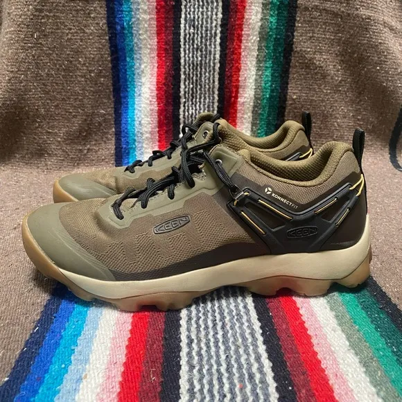 Keen Venture Vented Hiking Shoes Konnectfit Men's 11 Athletic Lace Up 1022552