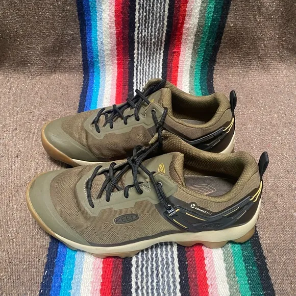 Keen Venture Vented Hiking Shoes Konnectfit Men's 11 Athletic Lace Up 1022552