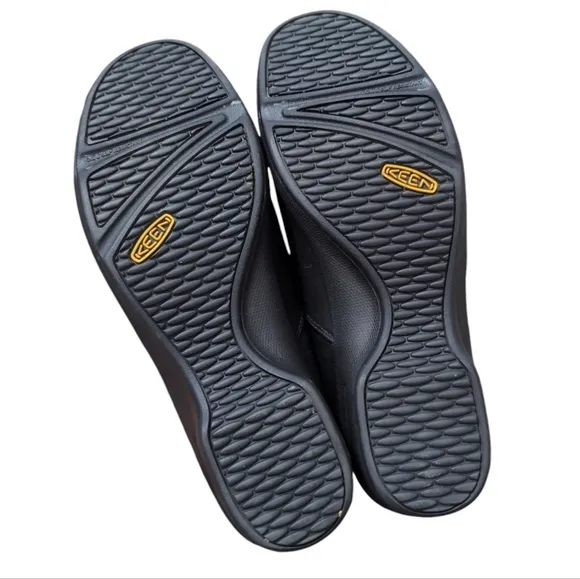 Keen Womens Utility Chef Nurse Uniform Clogs Slip On Shoes Black Size 10.5