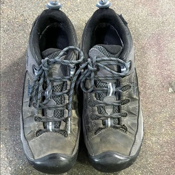 KEEN Men's Gray Hiking Shoes