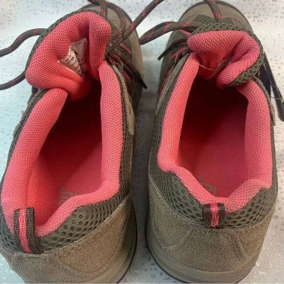 Khombu Maura Sneakers Hiking Trail Walking Shoes Brown Pinehurst Size 7.5 M