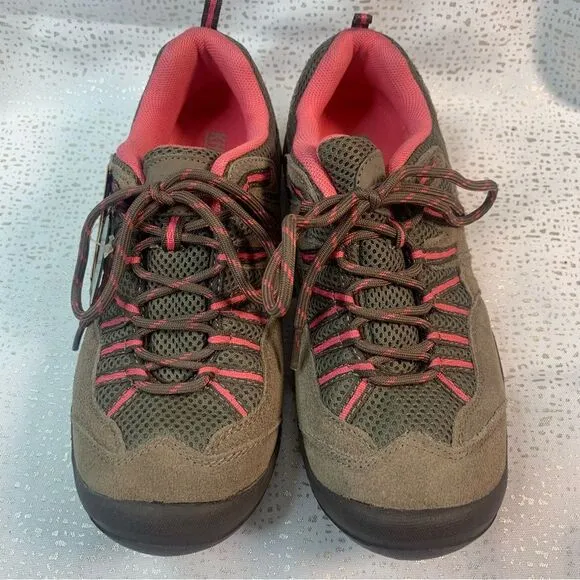 Khombu Maura Sneakers Hiking Trail Walking Shoes Brown Pinehurst Size 7.5 M
