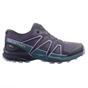 Kids Salomon Purple Trail Hiking Shoes Size 6