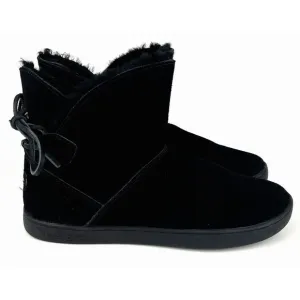 Koolaburra By UGG Boots Womens Size 7 Shazi Mini Ankle Zip Booties 1019362 Suede