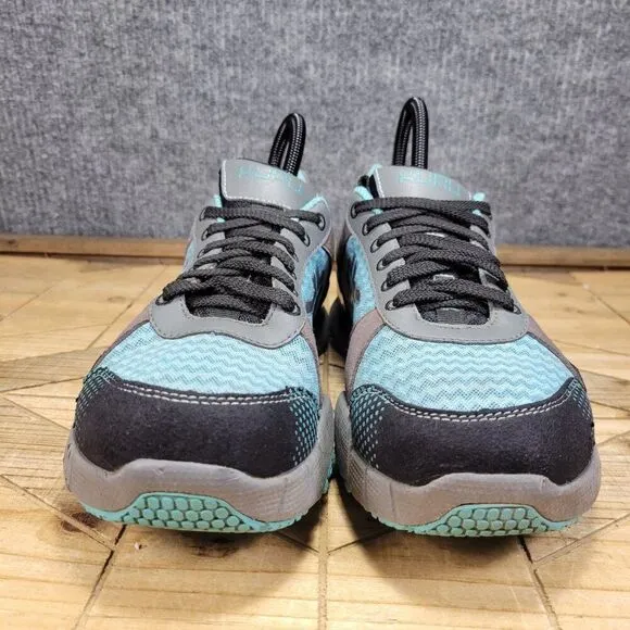 KURU Womens Quantum Sneaker Size 9.5 Wide Blue Comfy Trainer Shoes Athletic