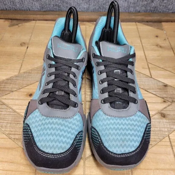 KURU Womens Quantum Sneaker Size 9.5 Wide Blue Comfy Trainer Shoes Athletic