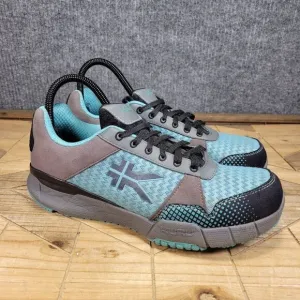 KURU Womens Quantum Sneaker Size 9.5 Wide Blue Comfy Trainer Shoes Athletic