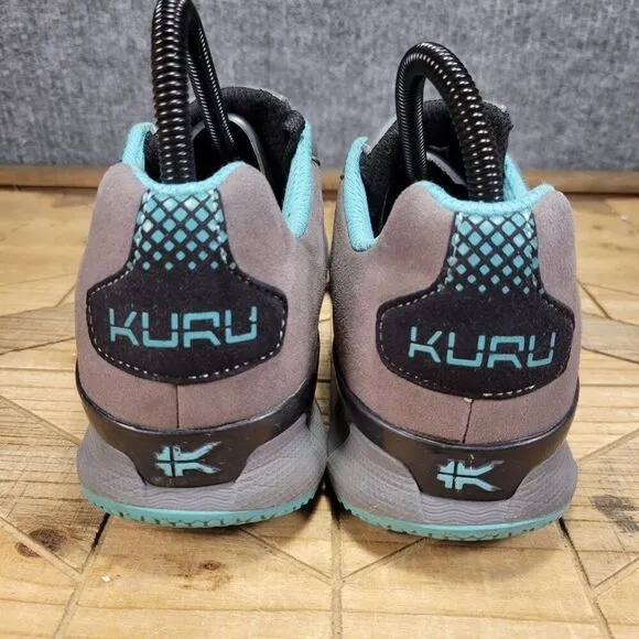 KURU Womens Quantum Sneaker Size 9.5 Wide Blue Comfy Trainer Shoes Athletic