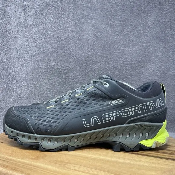 La Sportiva Shoes Men's Size 12 Black Spire GTX Gore-Tex Hiking Mountain Trail
