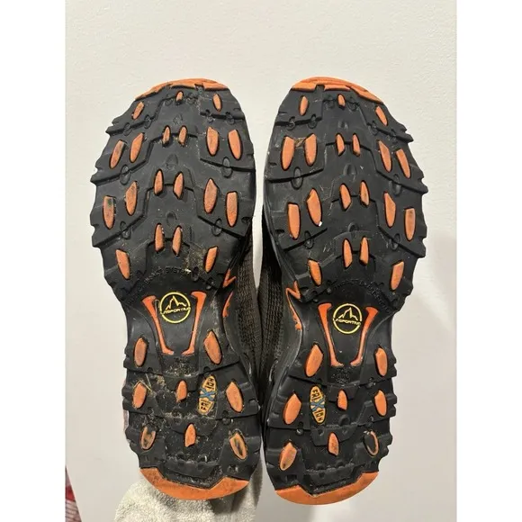 La Sportiva Wildcat Running Sneakers Men's Size 13 Gray Lace-Up Shoes EUC