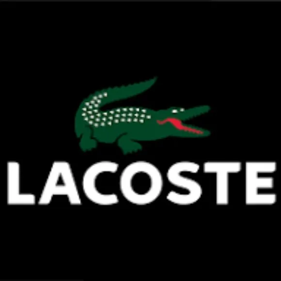 LACOSTE MEN'S WHITE CARNABY BIG CROC EMBROIDERED LEATHER TENNIS/FASHION SHOES