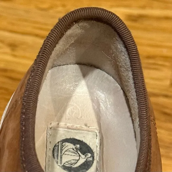 Lanvin Sneakers Brown Suede With Snakeskin Size 7
