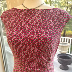LAUREN Ralph Lauren 4 NWT Sleeveless Midi Jersey Dress w Ruche at Left Hip