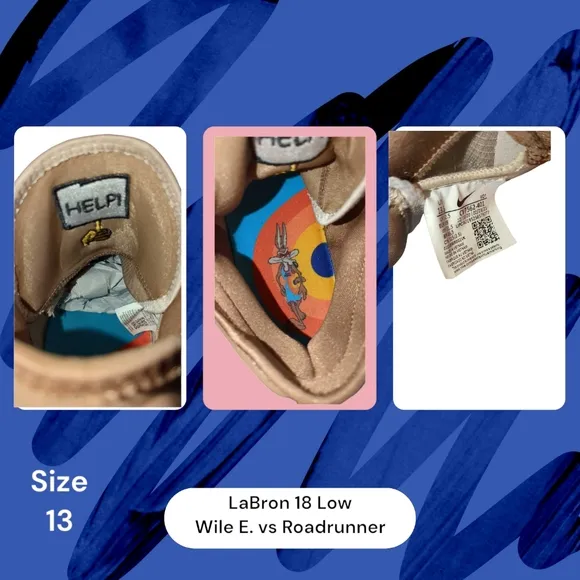 LEBRON 18 WILE E. VS ROADRUNNER MEN'S SNEAKER